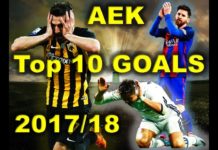 Τα 10 ΚΑΛΥΤΕΡΑ ΓΚΟΛ της ΠΡΩΤΑΘΛΗΤΡΙΑΣ ΑΕΚ