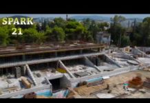 Κυριακή 9/9/2018 πετώντας πάνω από το εργοτάξιο!