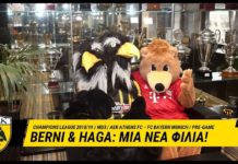 AEK F.C. – Μπέρνι και Χάγκα: Μια νέα φιλία / Berni and Haga: A new friendship