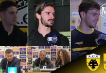 Οι δηλώσεις μετά το ΑΕΚ – Άρης ● 28.10.18