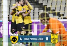 ΑΕΚ – Άρης 4-0 – Τα ΓΚΟΛ | Superleague 8η αγ. / 28.10.18