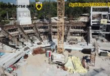 ΚΑΤΑΣΚΕΥΗ ΑΓΙΑ ΣΟΦΙΑΣ 27-10-2018..( P3) DRONE