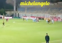 ΦΩΤΟΒΟΛΙΔΑ ΕΥΘΕΙΑΣ ΒΟΛΗΣ ΑΠΟ ΤΟ ΡΟΝΤΡΙΓΚΟ ΓΚΑΛΟ ΚΑΙ ΑΕΚ-ΛΑΜΙΑ:2-1