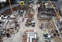 AEK F.C football stadium construction ΑΓΙΑ ΣΟΦΙΑ 19-11-2018…DRONE