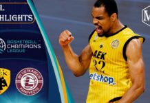 ΑΕΚ – Λιετκαμπέλις 65-59 ● Full Highlights ● Basketball Champions League ● 13.11.18