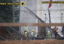 AEK F.C football stadium construction ΑΓΙΑ ΣΟΦΙΑ 14-12-2018 (P 1 από 5) Από ψηλά 1ο