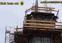 AEK F.C football stadium construction ΑΓΙΑ ΣΟΦΙΑ 13-12-2018 (P 1 από 2) Ταρατσάτο!!!!