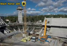 AEK F.C football stadium construction ΑΓΙΑ ΣΟΦΙΑ…ΛΗΨΗ με DRONE