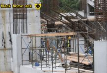 AEK F.C football stadium construction ΑΓΙΑ ΣΟΦΙΑ 11-12-2018 (P 1 από 5) Ταρατσάτο