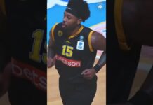 Miles was cooking against Apollon Patras 👀 #shorts #aek #basketball