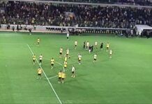ΤΕΛΟΣ ΑΓΩΝΑ ΠΕΡΑΣΑΜΕ ΚΑΙ ΠΑΝΗΓΥΡΙΖΟΥΜΕ! #aekfc #agiasofia#aekfamily#football#enwsi#championsleague