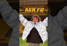 ΚΑΛΩΣ ΗΡΘΕΣ ΠΑΙΧΤΟΥΡΑ ΡΟΜΠΕΡΤ ΛΟΥΜΠΙΣΙΤΣ!!! #aekfc #agiasofia #aekfamily #aek #football #enwsi