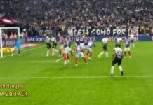 ΤΙ ΝΑ ΠΡΩΤΟΘΑΥΜΑΣΕΙΣ; ΤΟΝ ΦΛΕΓΟΜΕΝΟ ΚΟΣΜΟ Ή ΤΗΝ ΓΚΟΛΑΡΑ; ΚΑΙ ΣΤΑ ΔΙΚΑ ΜΑΣ ΤΕΤΟΙΕΣ ΑΤΜΟΣΦΑΙΡΕΣ! #aek