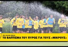 Το βάπτισμα του πυρός για τους «μικρούς» | AEK F.C.