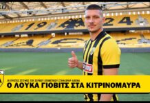 Ο Λούκα Γιόβιτς στα κιτρινόμαυρα | AEK F.C.