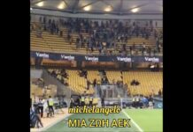 ΚΙ ΟΤΑΝ ΣΕ ΒΛΕΠΩ Η ΚΑΡΔΙΑ ΜΟΥ ΧΤΥΠΑ ΠΙΟ ΔΥΝΑΤΑ ΠΙΟ ΔΥΝΑΤΑ ΜΠΕΡΔΕΥΟΝΤΑΙ ΤΑ ΛΟΓΙΚΑ #aekfc #αεκ #enwsi