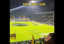 ΟΤΙ ΑΞΙΖΕ ΣΤΟ ΤΣΕΛΙΕ ΗΤΑΝ Ο ΛΑΟΣ ΣΟΥ… ΣΑΣ ΕΥΧΑΡΙΣΤΟΥΜΕ ΘΕΡΜΑ!!! #aekfc #aek #enwsi #original21