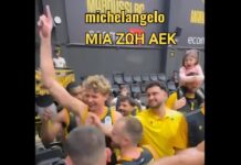 ΟΜΑΔΑ ΚΑΙ ΚΟΣΜΟΣ ΗΤΑΝ ΕΝΑ ΚΑΙ ΝΙΚΗΣΑΝ!!! #aekbc #maraek #aekfamily #aek #enwsi #monoaek #original21